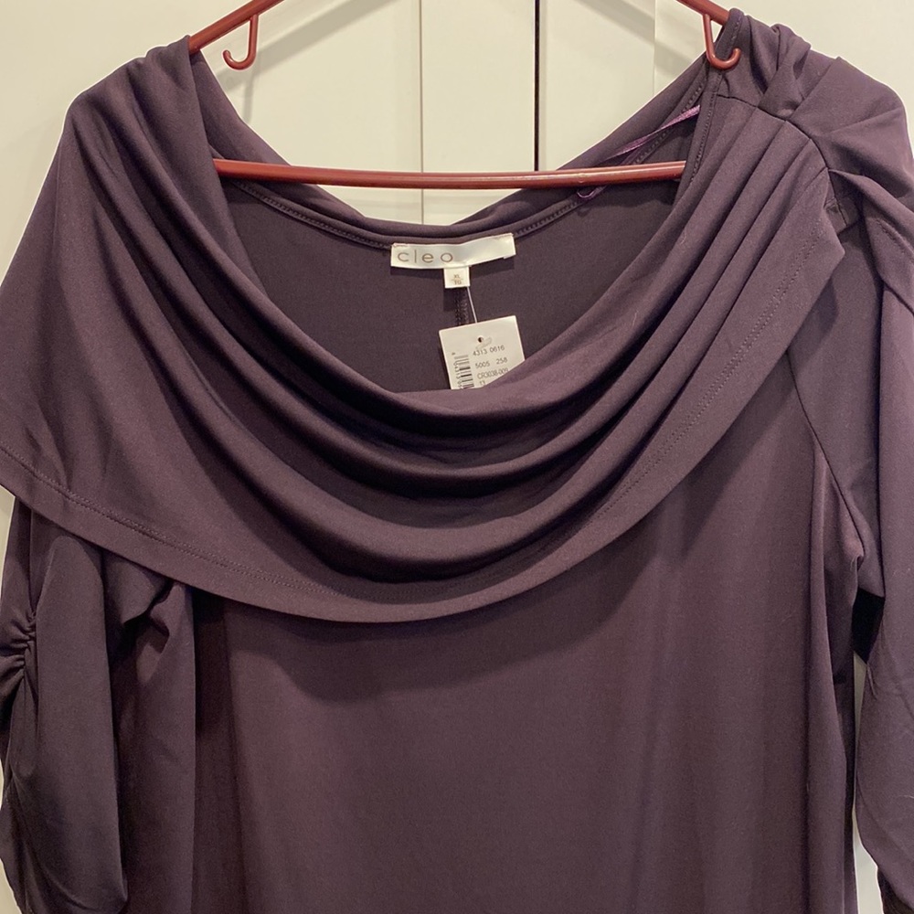 NWT Cowl Neck Tunic top